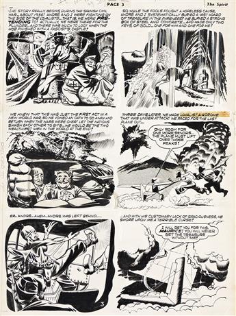 WILL EISNER (1917-2005) "The story really begins during the Spanish Civil War."